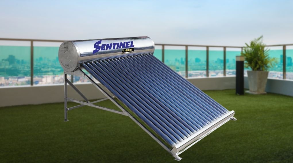Máy nước nóng năng lượng mặt trời Sơn Hà 200 lít Sentinel Gold 58-200G tiết kiệm điện, bảo vệ môi trường