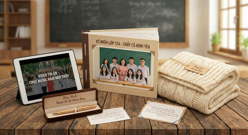 Quà Tết handmade mang đậm dấu ấn cá nhân, gửi trọn yêu thương và lòng biết ơn đến thầy cô