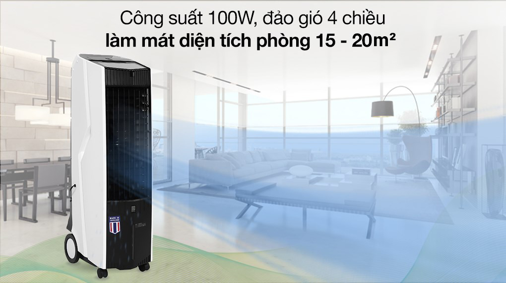 Quạt điều hòa Boss FEAB-110 100W làm mát thích hợp lên đến 15 - 20m2 với công suất 100W