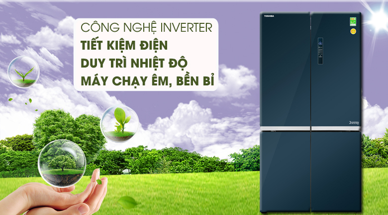 Công nghệ Inverter trên tủ lạnh Toshiba Công nghệ Inverter trên tủ lạnh Toshiba