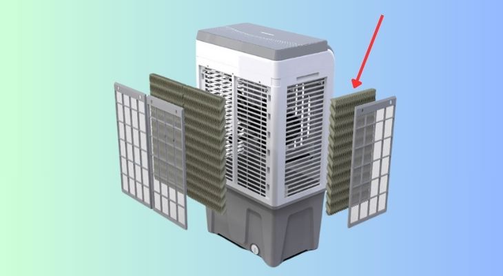 Tấm làm mát quạt điều hòa (còn gọi là Cooling Pad)