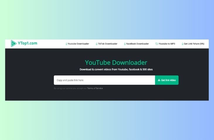 Chuyển video, nhạc YouTube sang MP3 trên Ytop1.com