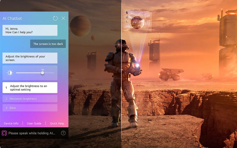AI Chatbot trên TV LG giúp tinh chỉnh, giải đáp thắc mắc và hỗ trợ khi bạn gặp sự cố AI Chatbot trên TV LG giúp tinh chỉnh, giải đáp thắc mắc và hỗ trợ khi bạn gặp sự cố