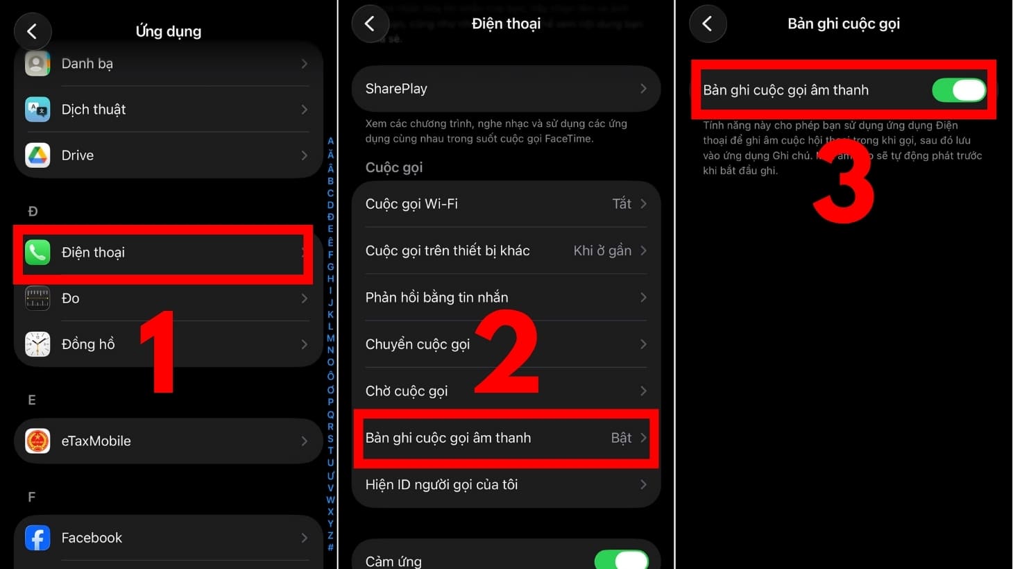 Cách bật ghi âm cuộc gọi trên iPhone Cách bật ghi âm cuộc gọi trên iPhone
