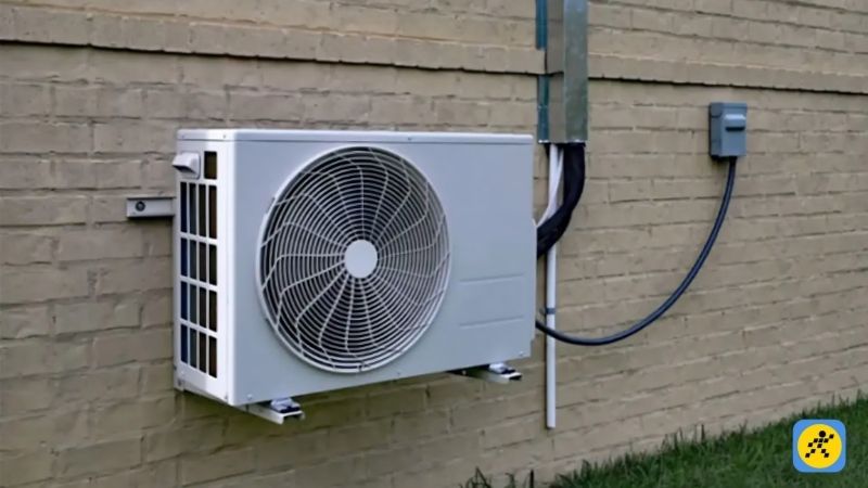 Dàn nóng được thiết kế để hoạt động ngoài trời nên hoàn toàn có thể lắp đặt ở vị trí ngoài trời Dàn nóng được thiết kế để hoạt động ngoài trời nên hoàn toàn có thể lắp đặt ở vị trí ngoài trời