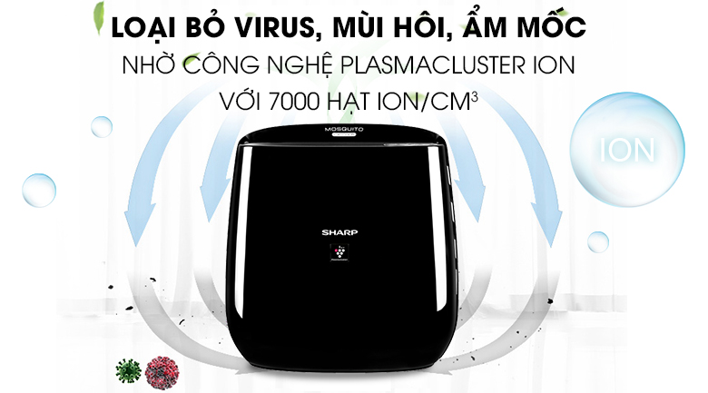 Máy lọc không khí Sharp FP-JM30V-B 53W