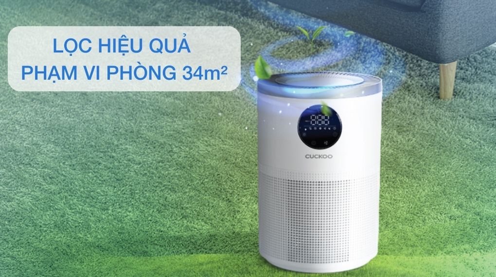 Máy lọc không khí Cuckoo CAC-AF1110FW/WHCKV 30W