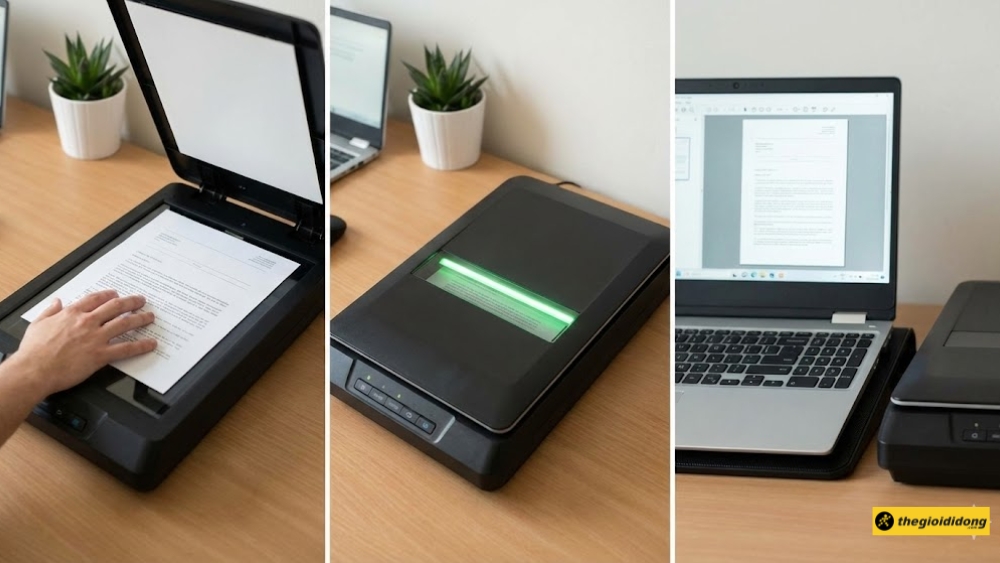 Scan l&agrave; qu&aacute; tr&igrave;nh chuyển đổi dữ liệu từ dạng vật l&yacute; sang kỹ thuật số