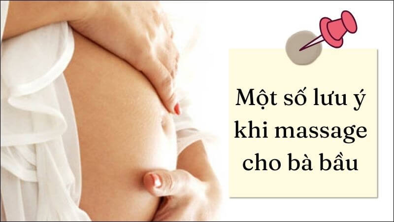 Một số lưu ý khi massage cho bà bầu giúp giảm căng thẳng, mệt mỏi