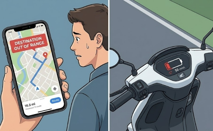 Nếu thường di chuyển quãng đường dài trong khu vực nông thôn, xe máy điện không phải là sự lựa chọn tốt
