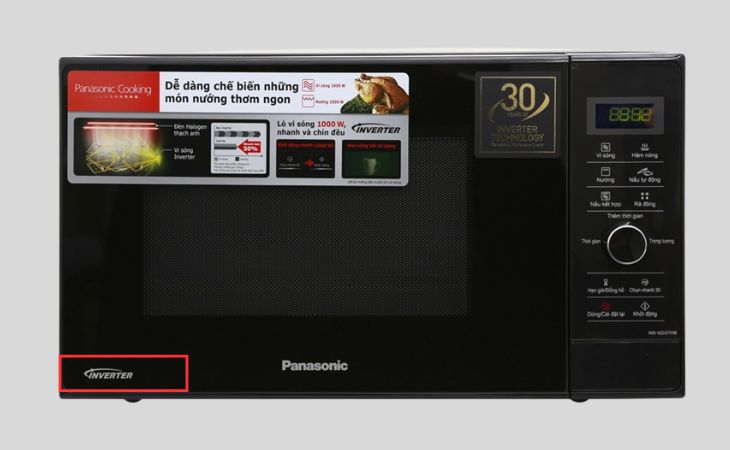 Lò vi sóng có nướng Panasonic NN-GD37HBYUE 23 lít Lò vi sóng có nướng Panasonic NN-GD37HBYUE 23 lít
