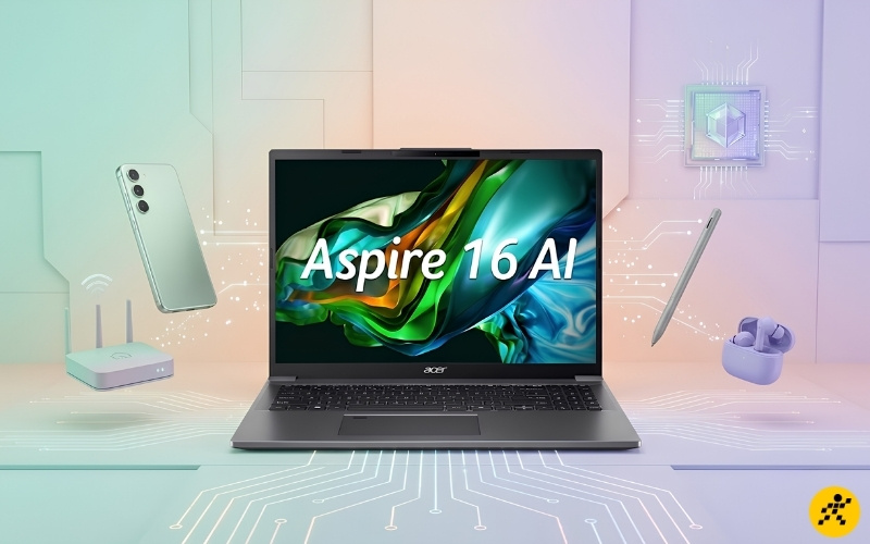 Acer Aspire 15/16 - Laptop màn hình lớn, tích hợp công nghệ AI Acer Aspire 15/16 - Laptop màn hình lớn, tích hợp công nghệ AI