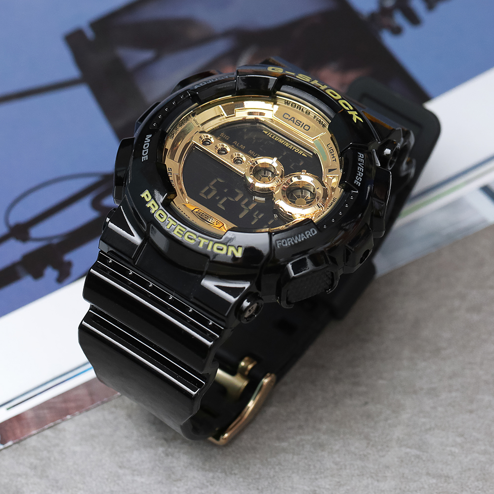 Đồng hồ G-SHOCK 51.2 mm Nam GD-100GB-1DR  thuộc phân khúc giá trên 4 triệu
