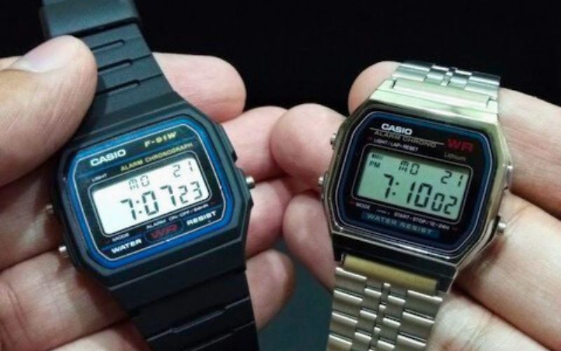 Đồng hồ Casio xách tay giá rẻ dễ gặp hàng giả, không tem phân phối, bảo hành có thể khác biệt