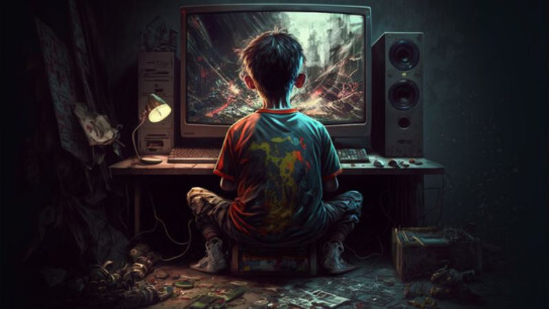 Nghiện game kéo theo các bệnh tâm lý khác như trầm cảm, tăng động giảm chú ý,... 