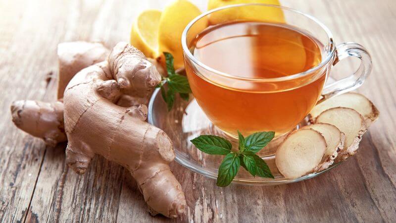 Uống trà gừng mật ong vào buổi sáng hỗ trợ tiêu hóa khỏe mạnh