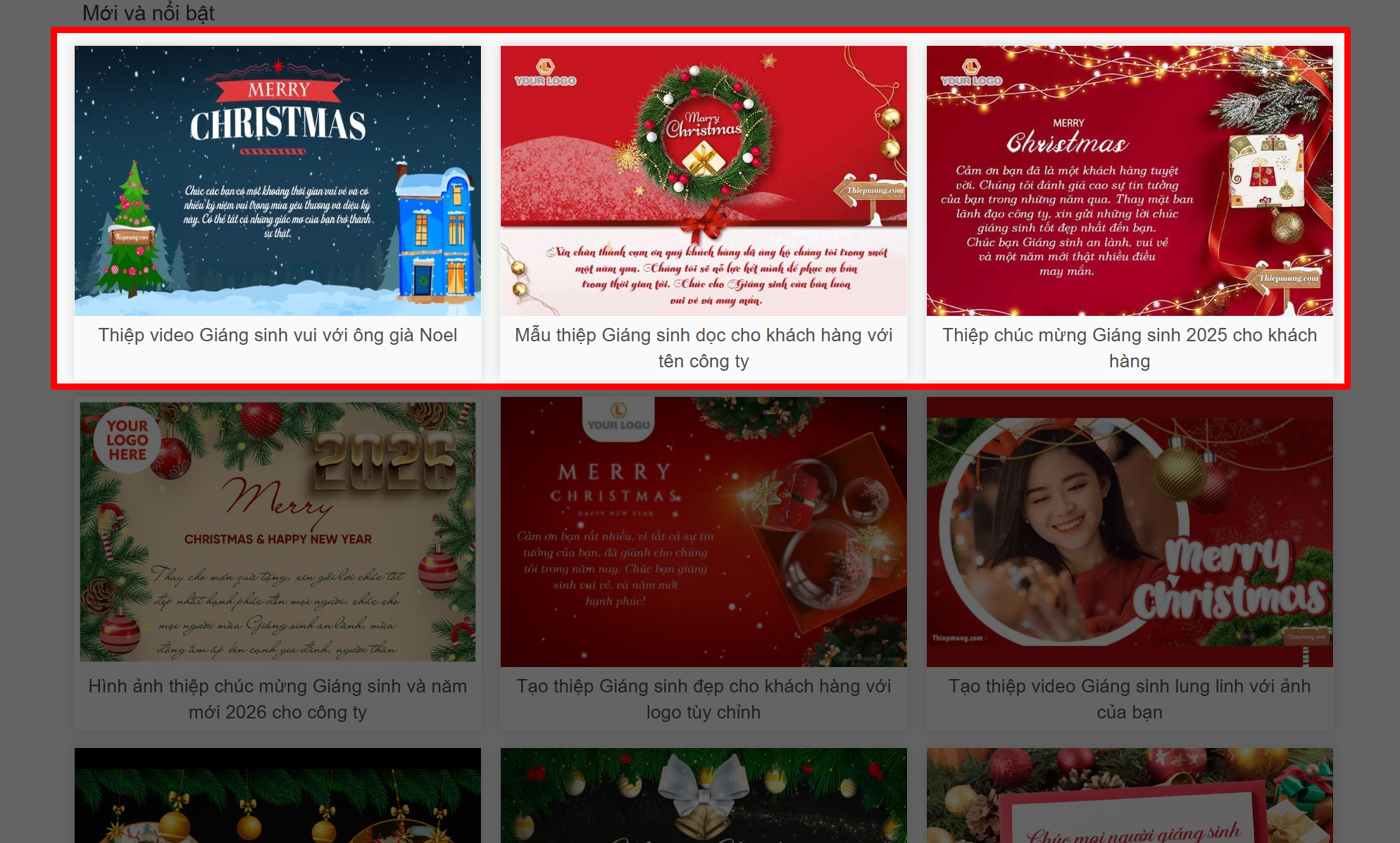 Cách Tạo Thiệp Giáng Sinh Online