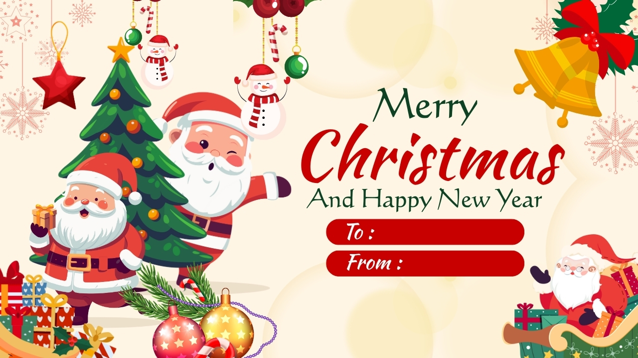 Cách Làm Thiệp Giáng Sinh Online