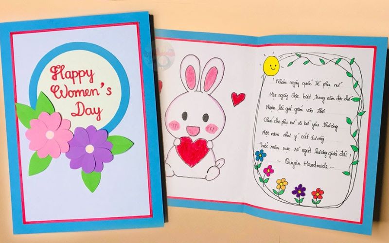 Cách làm thiệp 8/3 bằng ảnh ghép (Collage) Cách làm thiệp 8/3 bằng ảnh ghép (Collage)