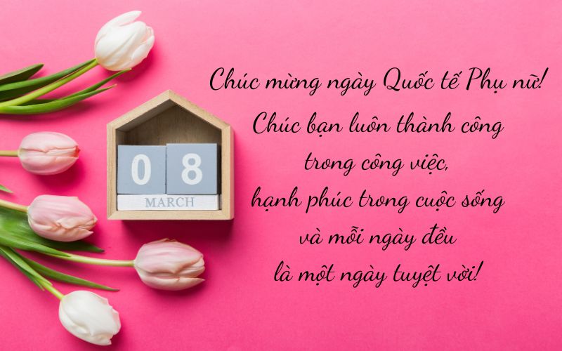 Mẫu thiệp 8/3 tặng đồng nghiệp, bạn bè 2 Mẫu thiệp 8/3 tặng đồng nghiệp, bạn bè 2