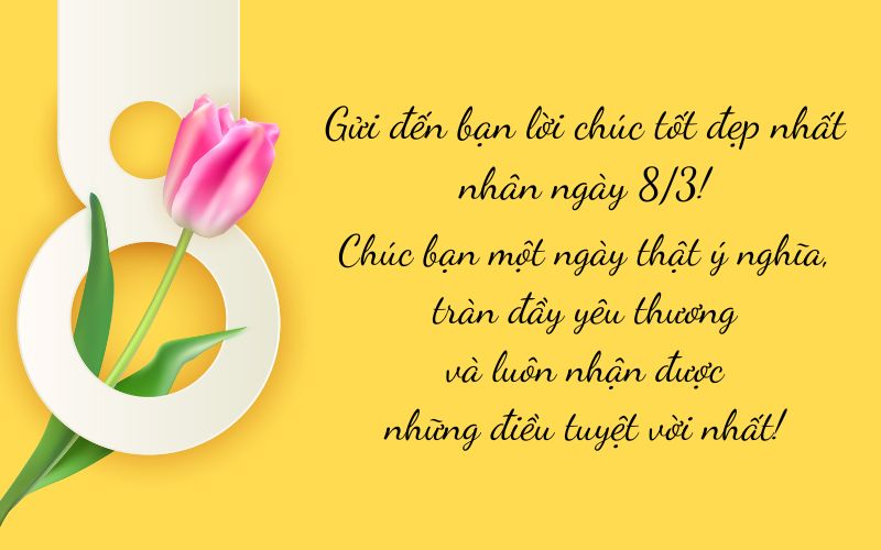 Mẫu thiệp 8/3 tặng đồng nghiệp, bạn bè 4 Mẫu thiệp 8/3 tặng đồng nghiệp, bạn bè 4
