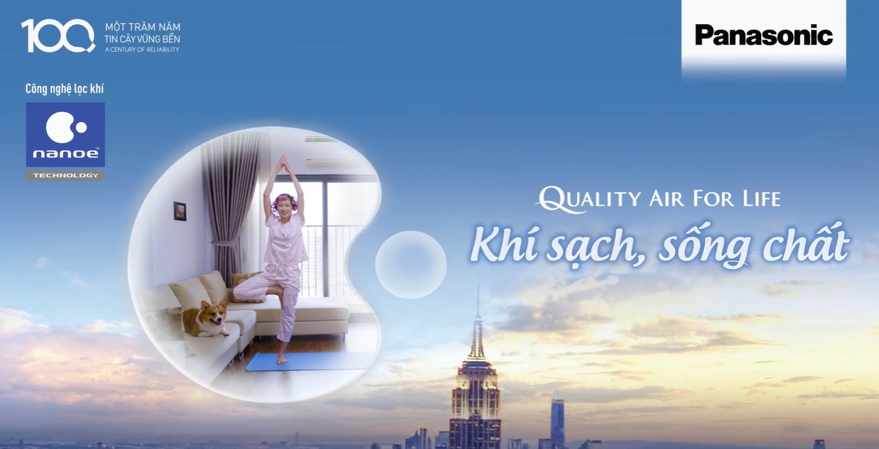 Công nghệ lọc không khí Nanoe độc quyền