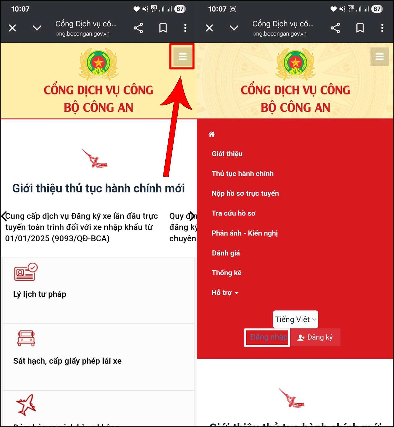 Cách nộp phạt vi phạm giao thông online Cách nộp phạt vi phạm giao thông online