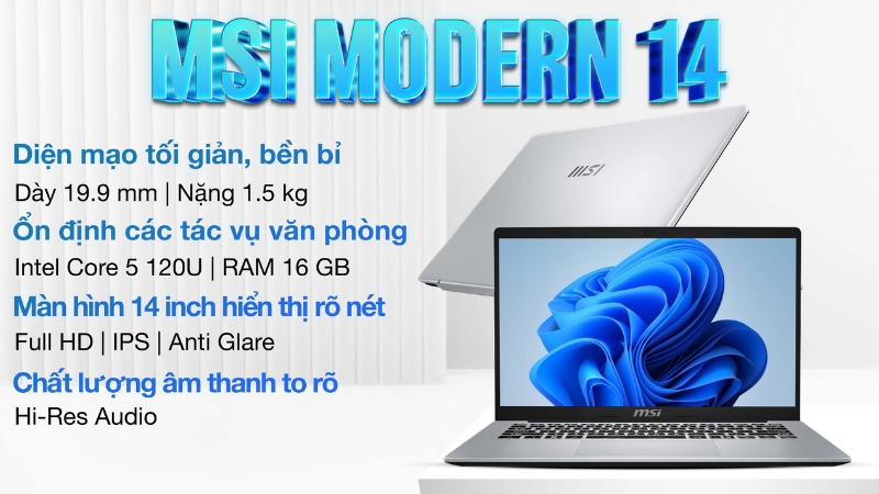 MSI Modern 14 F1MG