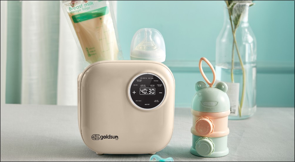 Máy hâm sữa với chức năng chính là làm ấm cũng như duy trì nhiệt độ sữa cho bé