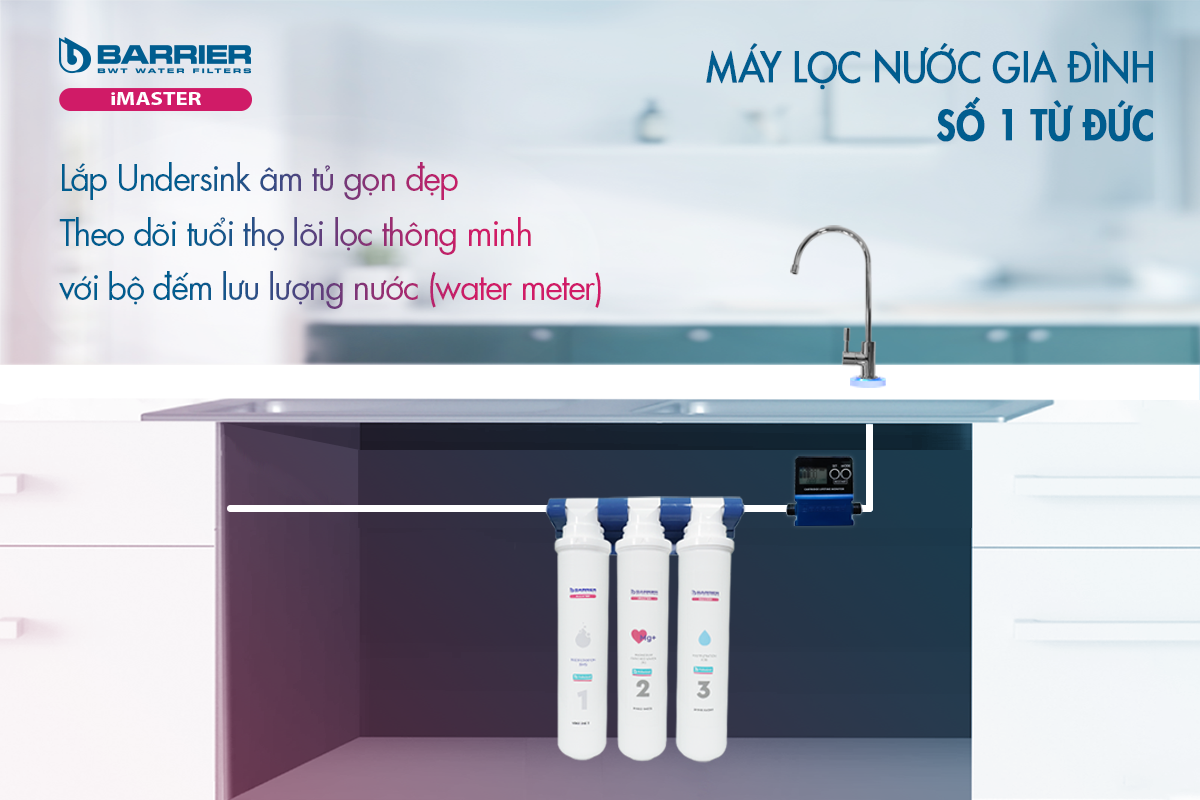 Thiết bị lọc nước phức hợp Complex BWT Barrier iMaster L