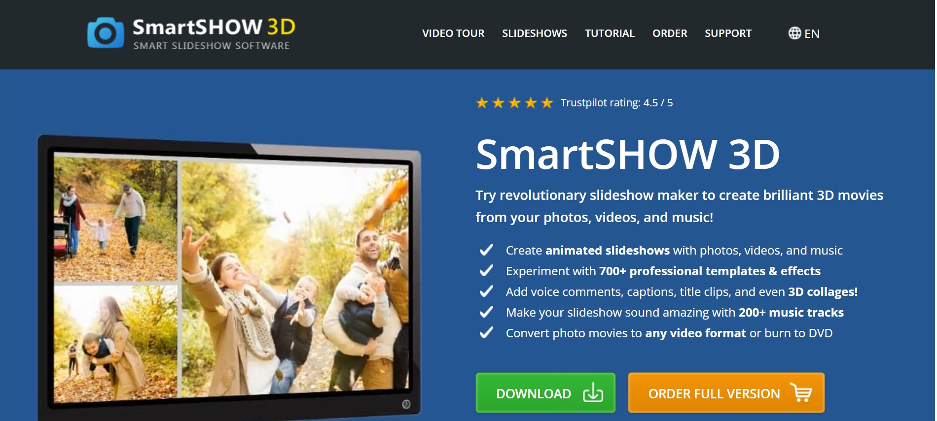 Phần mềm SmartSHOW 3D Phần mềm SmartSHOW 3D