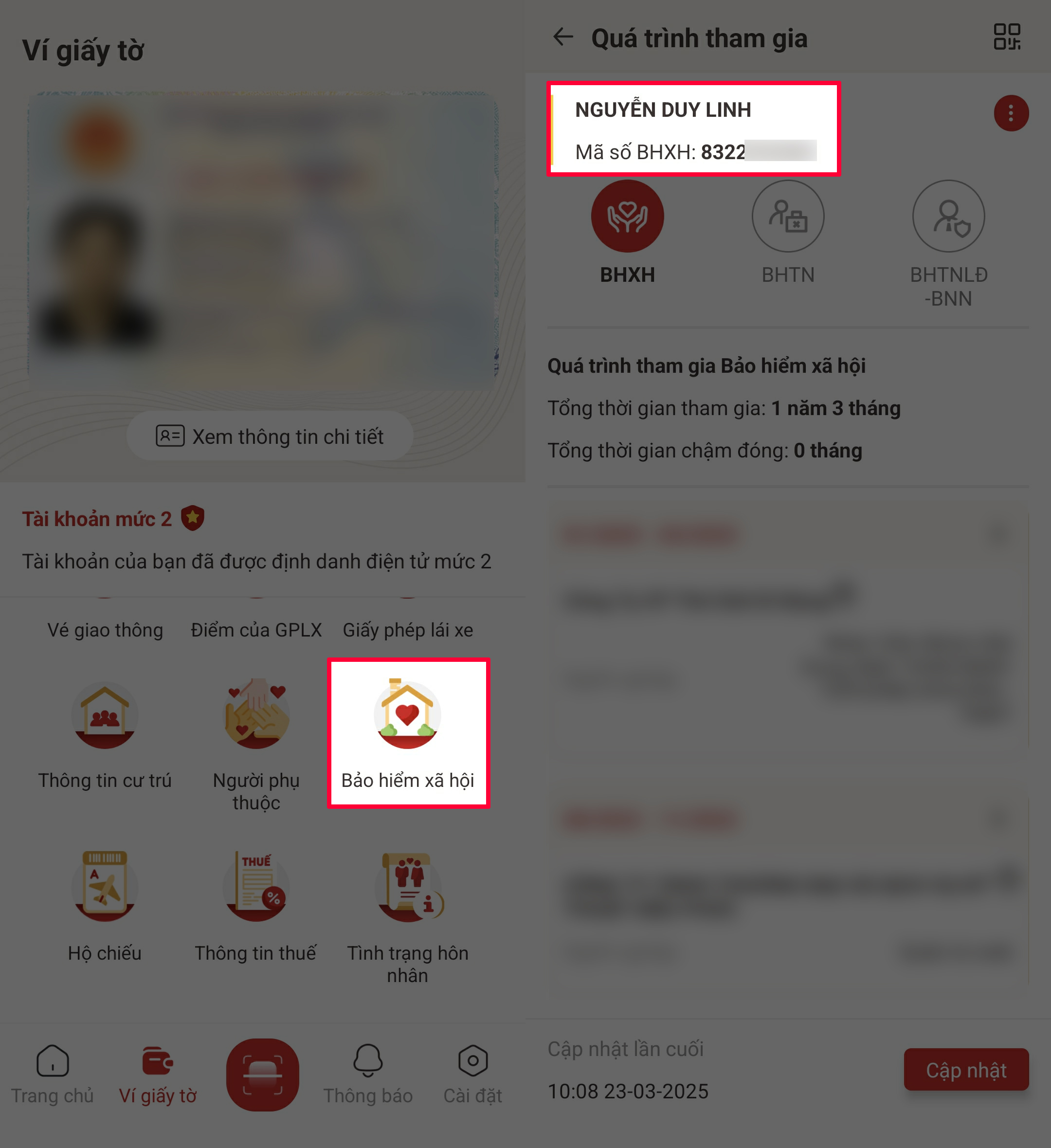 Cách tra cứu mã số Bảo hiểm xã hội