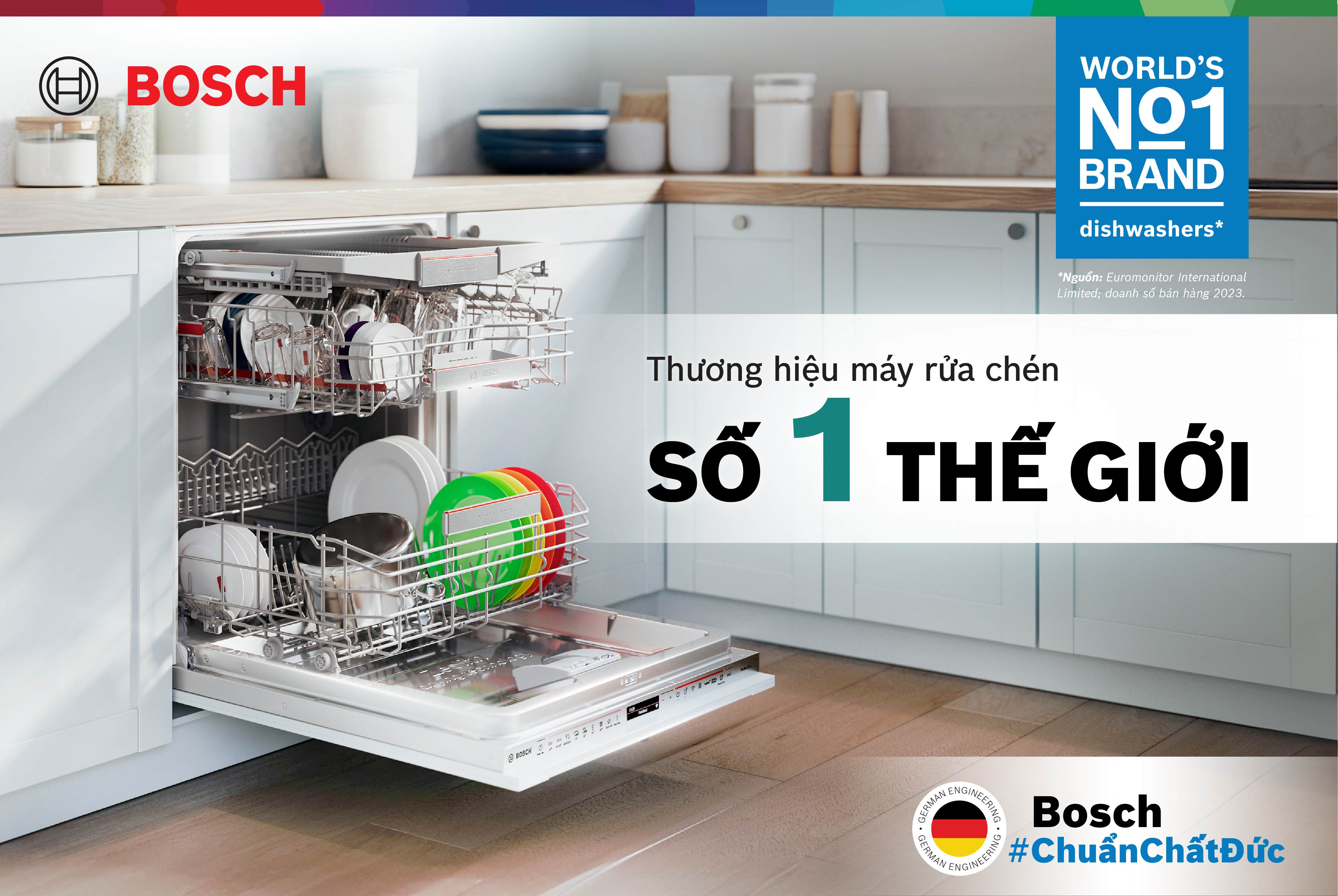 Máy rửa chén Bosch là thương hiệu gia dụng nổi tiếng từ Đức Máy rửa chén Bosch là thương hiệu gia dụng nổi tiếng từ Đức