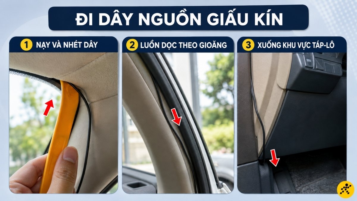 Đi d&acirc;y nguồn giấu k&iacute;n