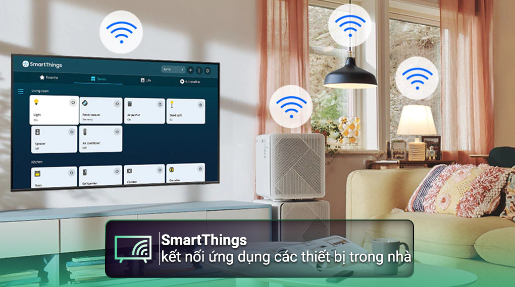 Smart Tivi Crystal UHD Samsung 4K 65 inch UA65CU8000 đáp ứng nhiều nhu cầu giải trí