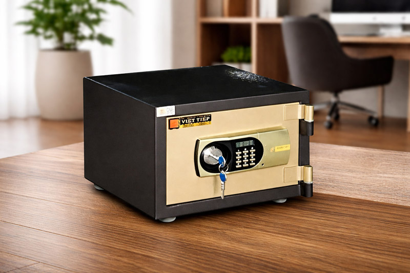 Két sắt Việt Tiệp giá tốt, thân đúc nặng chắc, lưu trữ an toàn, phù hợp hộ gia đình và kinh doanh nhỏ Két sắt Việt Tiệp giá tốt, thân đúc nặng chắc, lưu trữ an toàn, phù hợp hộ gia đình và kinh doanh nhỏ