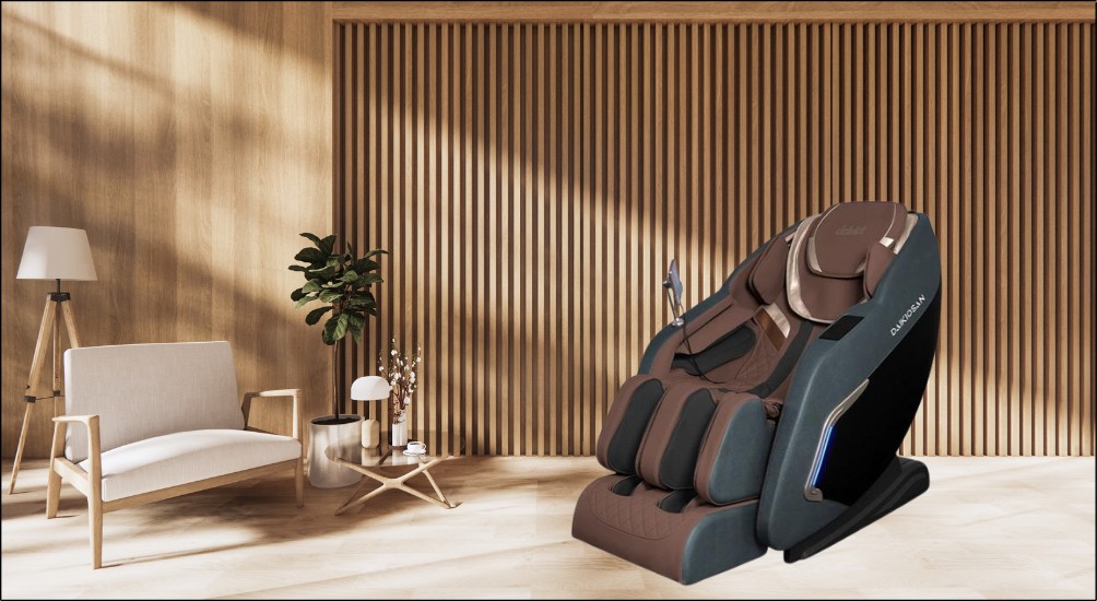 Ghế massage Daikiosan DC107 tích hợp chip massage 3D thế hệ mới, mô phỏng cảm giác như bàn tay thật