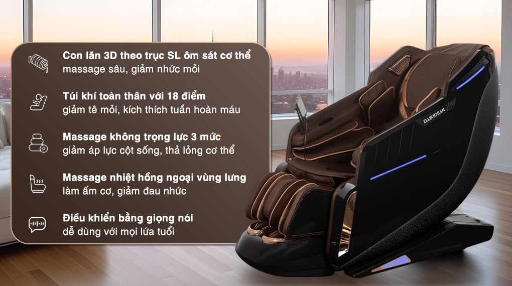 Ghế massage Daikiosan DC300