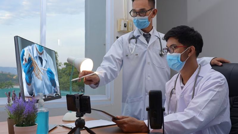 5G hỗ trợ y tế từ xa