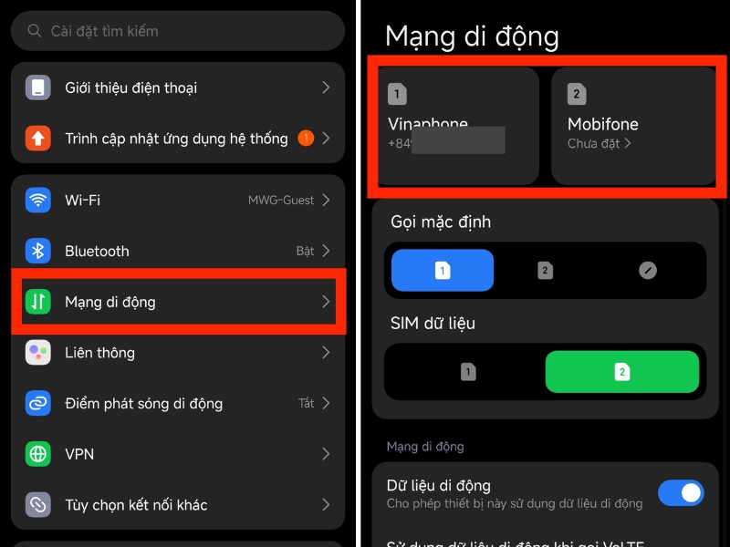 Tra cứu số điện thoại trên điện thoại Xiaomi Tra cứu số điện thoại trên điện thoại Xiaomi