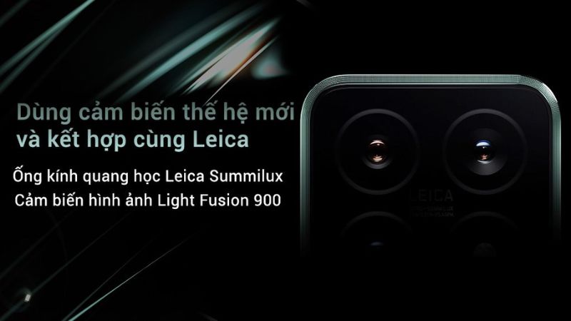 Cảm biến thế hệ mới kết hợp Leica