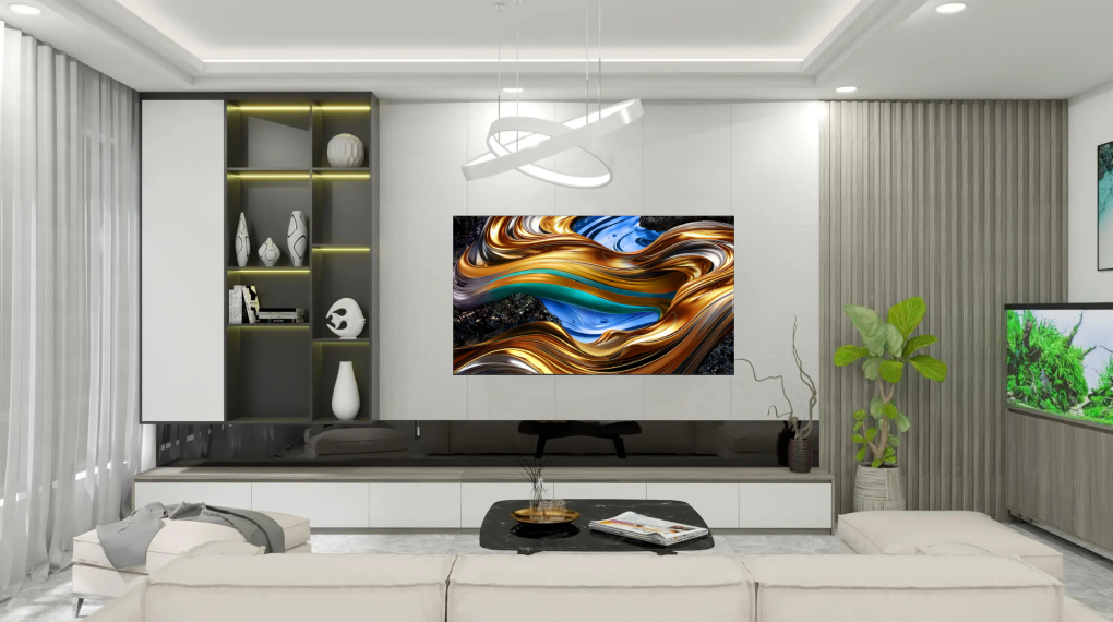 Google Tivi TCL AI 4K 50 inch 50P79B phù hợp vơi kệ tivi có chiều dài 160 - 250 cm