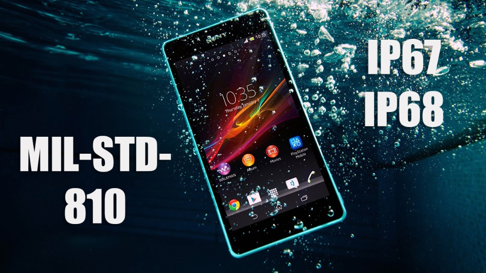 So s&aacute;nh độ bền MIL-STD-810H với IP68