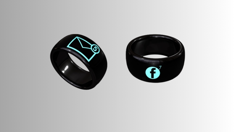 Smart Ring có thể nhận thông báo từ điện thoại