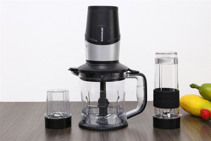 Máy xay sinh tố đa năng Sunhouse SHD5340 đen điều chỉnh bằng nút xoay dễ dàng