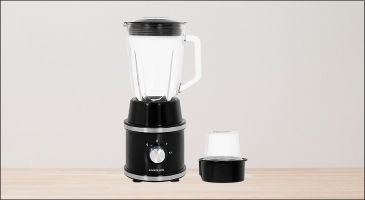 Máy xay sinh tố Lock&Lock EJM376BLK với thiết kế hiện đại, công suất mạnh mẽ 600W