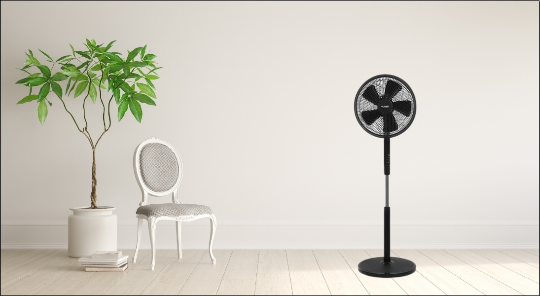 Quạt đứng Magic 5 cánh A-251 55W với 3 mức gió đáp ứng nhu cầu làm mát cơ bản, dễ dàng tùy chỉnh theo từng không gian