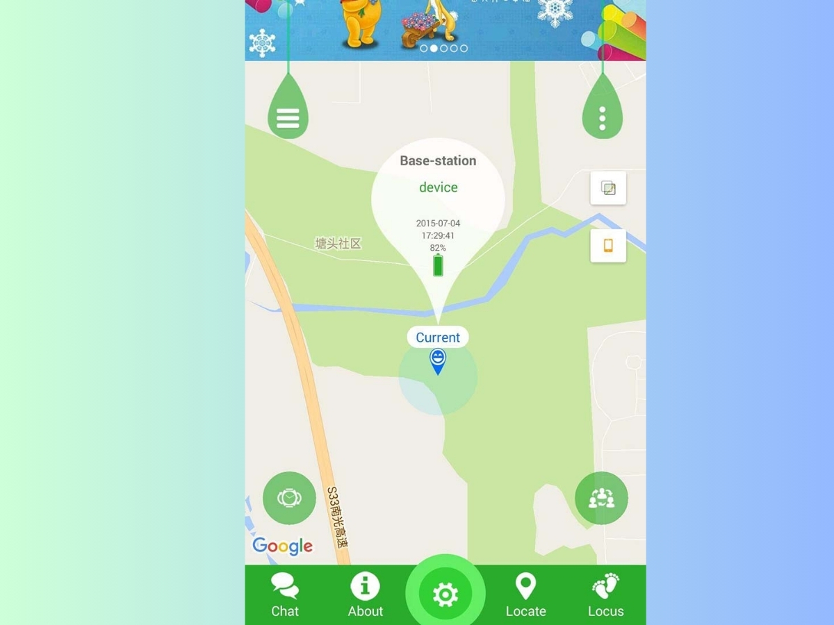 Định vị v&agrave; theo d&otilde;i trẻ em