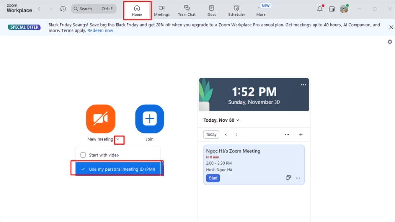Cách tạo Link Zoom cố định dùng mãi mãi Cách tạo Link Zoom cố định dùng mãi mãi