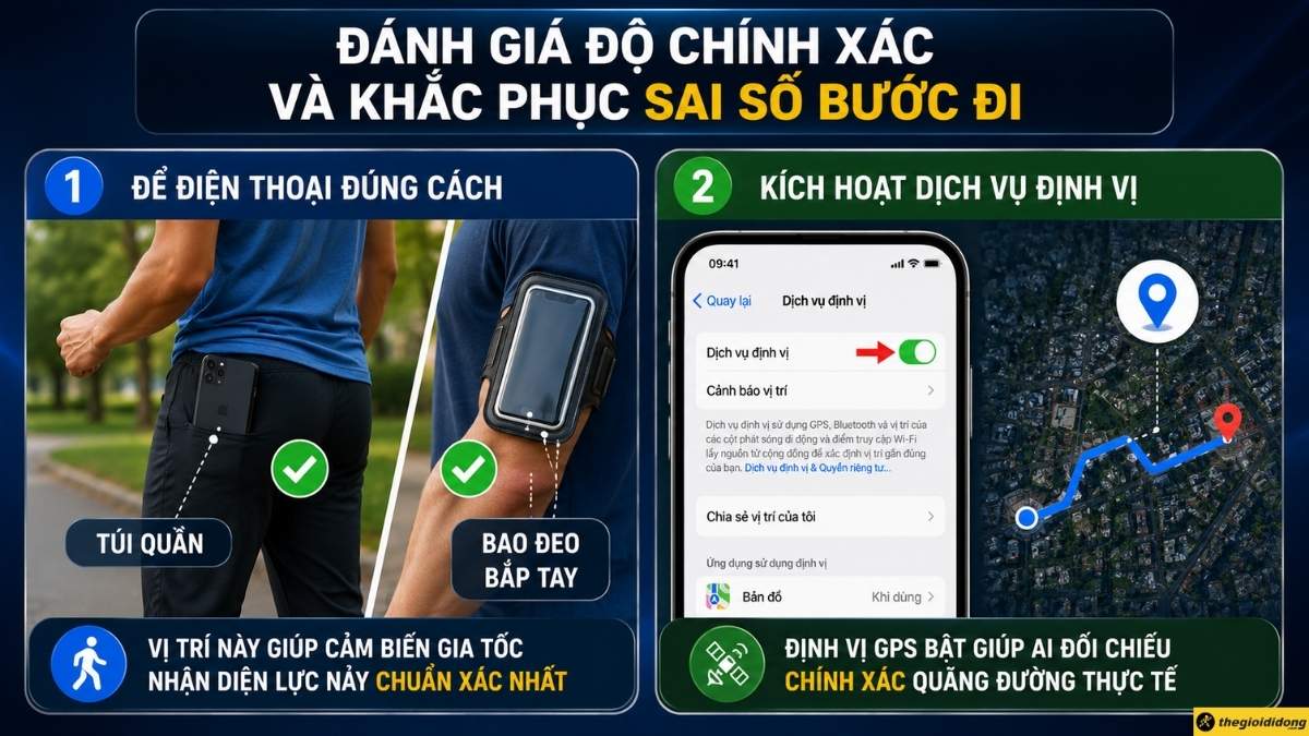 Nên để iPhone ở vị trí túi quần hoặc bao đeo bắp tay Nên để iPhone ở vị trí túi quần hoặc bao đeo bắp tay